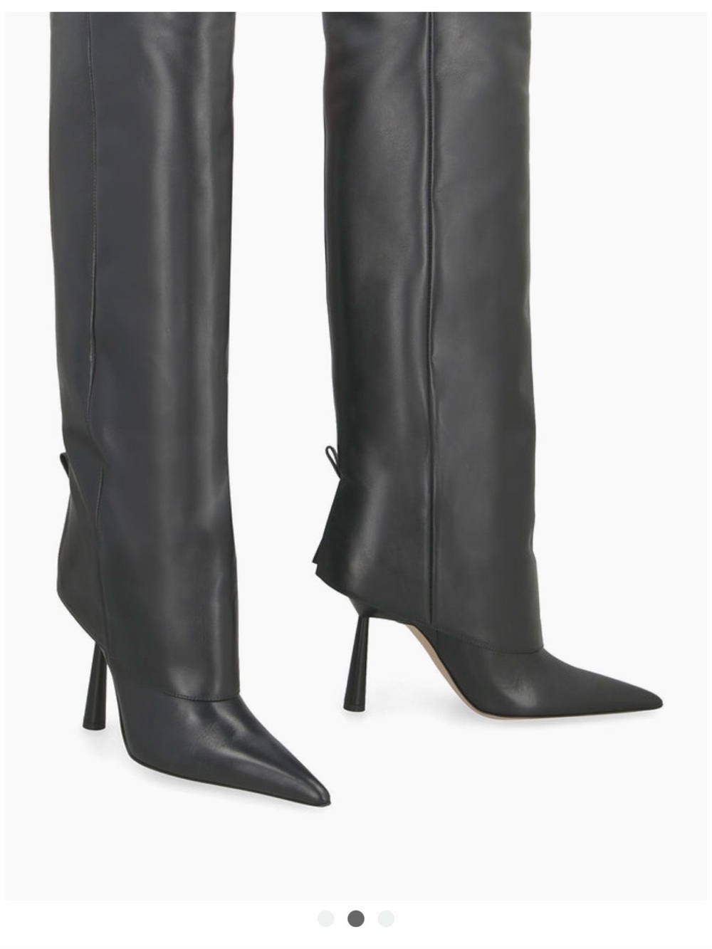 Gia Borghini Rosie Knee-High Stiletto Boots
